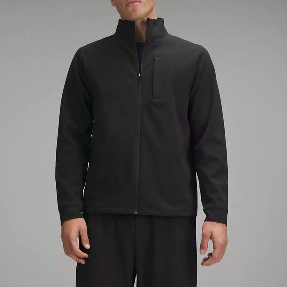 Lululemon x Embroidered Men's Medium Sojourn Jacket in Black - Picture 1 of 11
